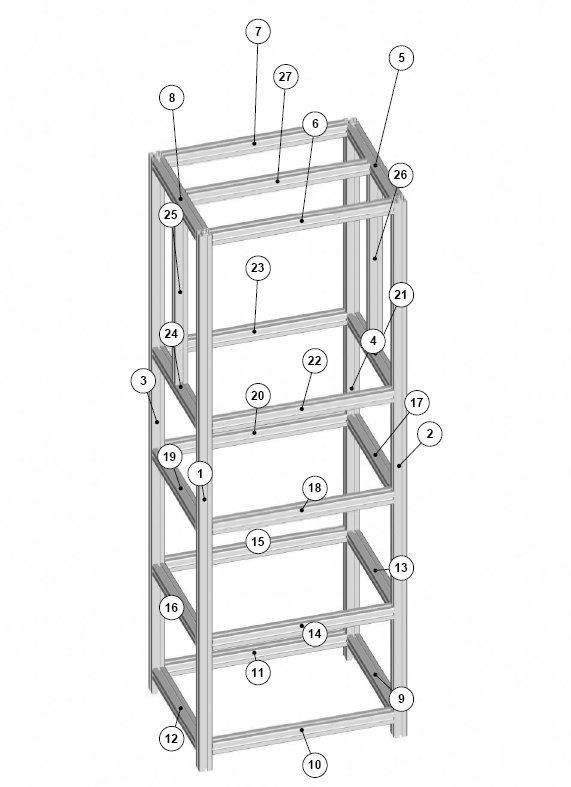 Fully assembled view